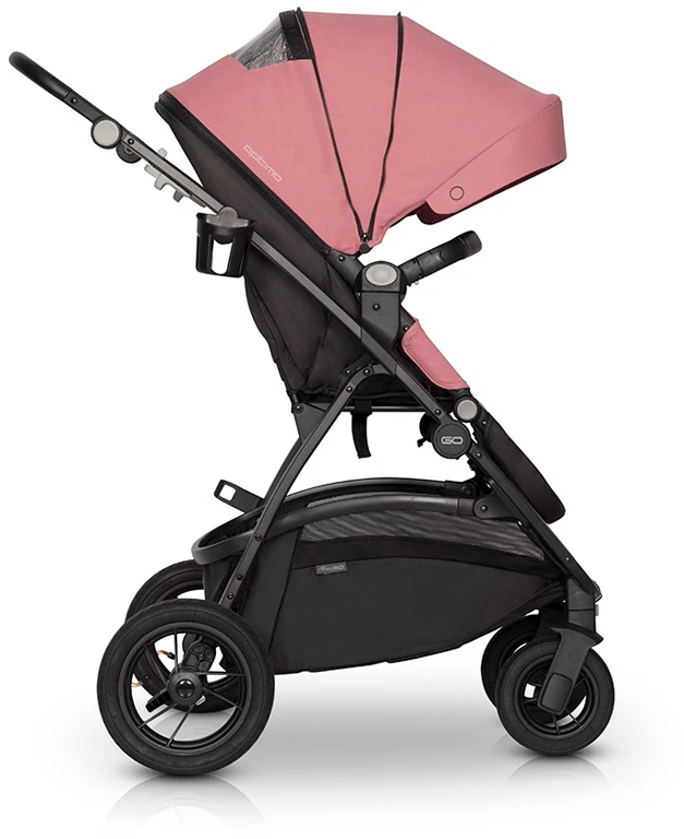 Дитяча прогулянкова коляска EasyGo Optimo Rose